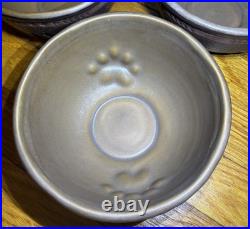 Set of 3 Big Sky Carvers Maskwa Ridge Bear Paw Pottery 6 3/8 Soup Cereal Bowls