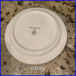 Set of 6 Brushwerks Stoneware Big Sky Carvers Ceramic Dinner Plates Bear