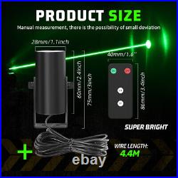 Sky Tracer Spot Beam 2x Green Laser Whip Light Pods Offroad withRemote ATV UTV RZR