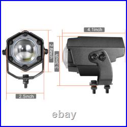 Sky Tracer Spot Beam 2x RGBW Laser Whip Light Pods Offroad withRemote ATV UTV RZR