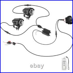 Sky Tracer Spot Beam 2x RGBW Laser Whip Light Pods Offroad withRemote ATV UTV RZR