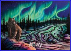 Skydance Northern Lights Gallery-Wrapped Canvas Giclee Artwork (24 x 36 in)