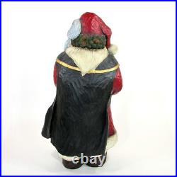 Stuart Bond WOODLAND SANTA LARGE 21 Figurine Big Sky Carvers Bear Bird LE Stuart Bond WOODLAND SANTA LARGE 21 Figurine Big Sky Carvers Bear Bird LE