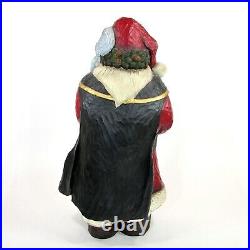 Stuart Bond WOODLAND SANTA LARGE 21 Figurine Big Sky Carvers Bear Bird LE Stuart Bond WOODLAND SANTA LARGE 21 Figurine Big Sky Carvers Bear Bird LE
