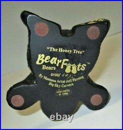 The Honey Tree Bear Foots Bears Jeff Flemming Big Sky Carvers