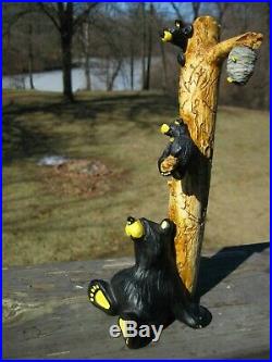 The Honey Tree Bearfoots Figurine by Jeff Fleming and Big Sky Carvers