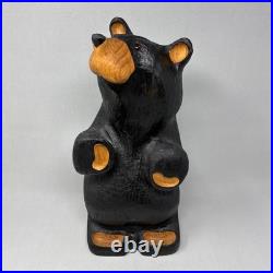 VTG Big Sky Carvers Jeff Fleming Bearfoots Bears Solid Pine WOOD Bear Statue 16