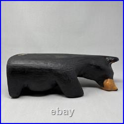 VTG Big Sky Carvers Jeff Fleming Bearfoots Bears Solid Pine WOOD Bear Statue 16