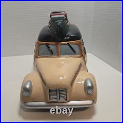 VTG LARGE Detailed WOODY COOKIE JAR BEARFOOTS CAMPING Big Sky BY JEFF FLEMING