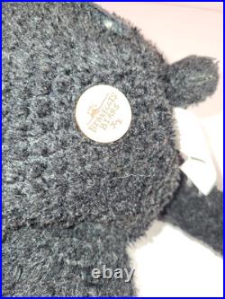 Vintage 1996 Bearfoots Black Plush Bear Jeff Fleming Big Sky Carvers Stuffed Toy
