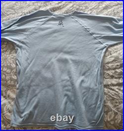 Vintage 1999 WASTE W. A. S. T. E Radiohead Sky Blue Bear Head Long Sleeve T-Shirt XL