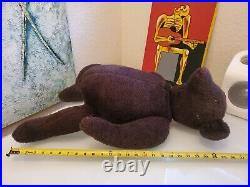 Vintage Antique Brown Teddy Bear Collectible Original Handmade Jointed Large