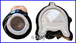 Vintage Barefoots Black Bear Yogi Bruin 7 Ceramic Porcelain Honey Teapot Rare