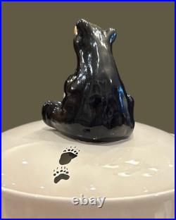 Vintage Big Sky Carvers Barefoots Bear Canister 10.75, Excellent Condition Vintage Big Sky Carvers Barefoots Bear Canister 10.75, Excellent Condition