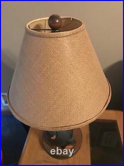 Vintage Big Sky Carvers Bear Table Lamp Excellent Condition