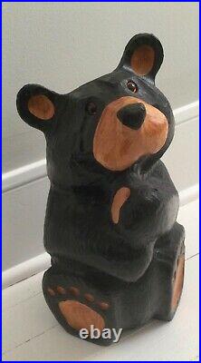 Vintage Big Sky Carvers Carved Wood Bear BROOKE 13 inches