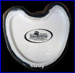Vintage Jeff Fleming Barefoots Black Bear Yogi Bruin 12 Ceramic Cookie Jar Rare
