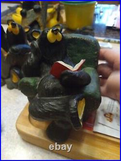 Vintage Lot 6 Bear Bearfoots Bears Jeff Fleming Big Sky Carvers Numbered All EUC