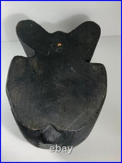 Vintage RARE Big Sky Bears Jeff Fleming Carved Wood Bear Baily 13 in