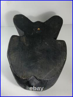 Vintage RARE Big Sky Bears Jeff Fleming Carved Wood Bear Baily 13 in