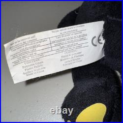 Vintage Teddy Bear Stuffed Animal Big Sky Carvers Bearfoots Black Brown Plush