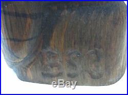 Vtg 1996 Big Sky Carvers Beaver Wood Sculpture