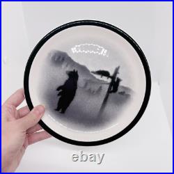 Vtg 4 Big Sky BRUINS Salad Plates Thomas Norby Lodge Stoneware 7.75 Bears Cabin Vtg 4 Big Sky BRUINS Salad Plates Thomas Norby Lodge Stoneware 7.75 Bears Cabin
