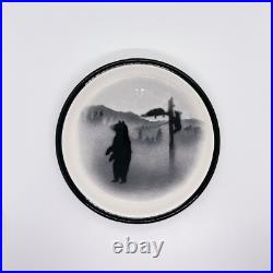 Vtg 4 Big Sky BRUINS Salad Plates Thomas Norby Lodge Stoneware 7.75 Bears Cabin Vtg 4 Big Sky BRUINS Salad Plates Thomas Norby Lodge Stoneware 7.75 Bears Cabin