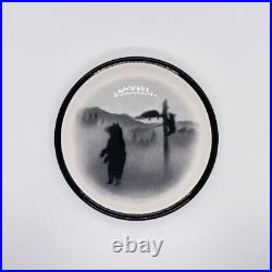 Vtg 4 Big Sky BRUINS Salad Plates Thomas Norby Lodge Stoneware 7.75 Bears Cabin Vtg 4 Big Sky BRUINS Salad Plates Thomas Norby Lodge Stoneware 7.75 Bears Cabin