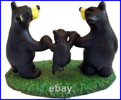 Walk in The Park Family Big Sky Carvers Bearfoots Jeff Fleming Cabin Decor RARE