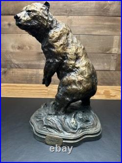 Whose Creel Grizzly Bear Statue Dick Idol Collection Big Sky Carvers 2001 Whose Creel Grizzly Bear Statue Dick Idol Collection Big Sky Carvers 2001