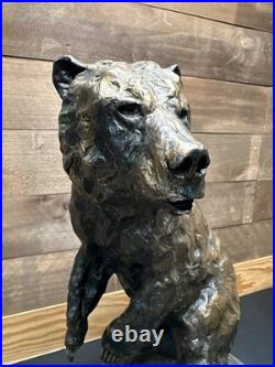 Whose Creel Grizzly Bear Statue Dick Idol Collection Big Sky Carvers 2001 Whose Creel Grizzly Bear Statue Dick Idol Collection Big Sky Carvers 2001