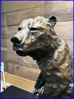 Whose Creel Grizzly Bear Statue Dick Idol Collection Big Sky Carvers 2001 Whose Creel Grizzly Bear Statue Dick Idol Collection Big Sky Carvers 2001
