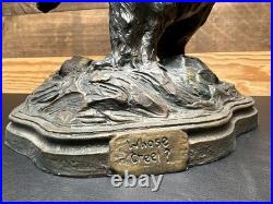 Whose Creel Grizzly Bear Statue Dick Idol Collection Big Sky Carvers 2001 Whose Creel Grizzly Bear Statue Dick Idol Collection Big Sky Carvers 2001