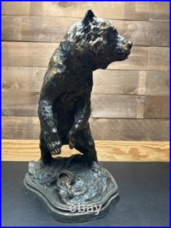 Whose Creel Grizzly Bear Statue Dick Idol Collection Big Sky Carvers 2001 Whose Creel Grizzly Bear Statue Dick Idol Collection Big Sky Carvers 2001